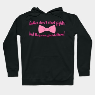 Aristocats Ladies Don't Start fights Hoodie